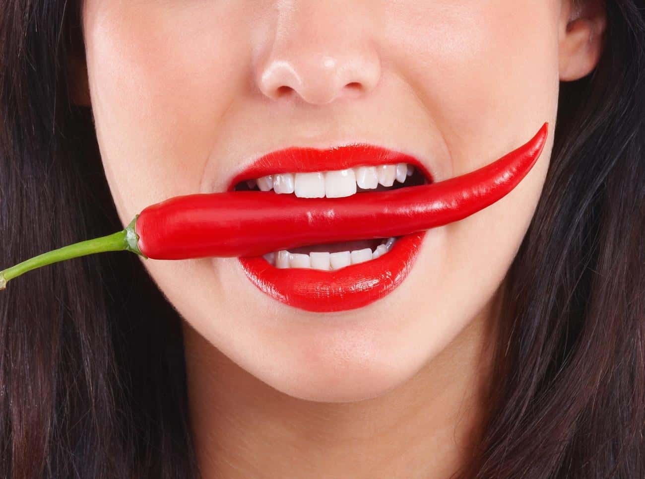 Close-up of a smile with immediate whitening results after treatment Slough